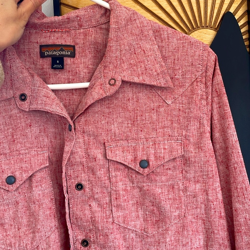 Patagonia Range West snap shirt (like new!)